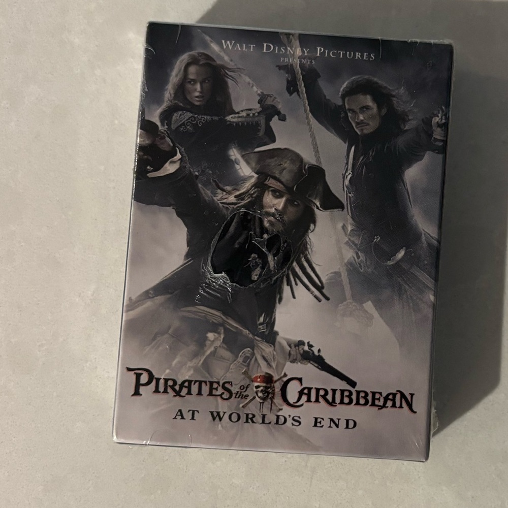 Pirates of the Caribbean At World’s End Deck of Cards. Still in Plastic.